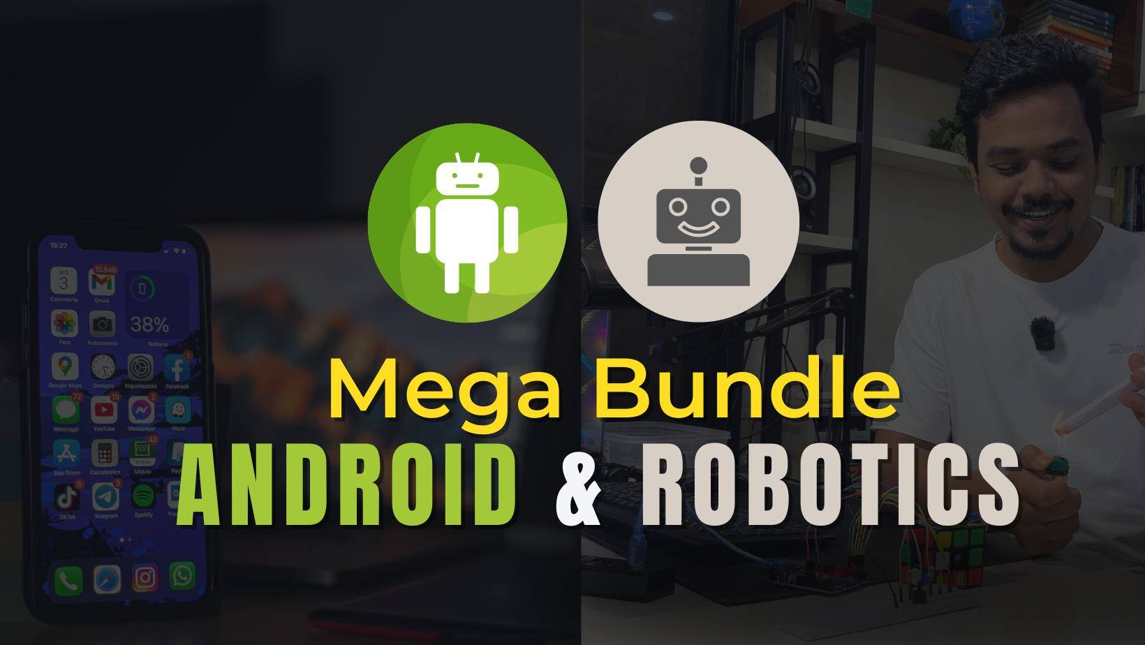 Zero to Hero Mega Bundle - App Development & Robotics Course -Bangladesh